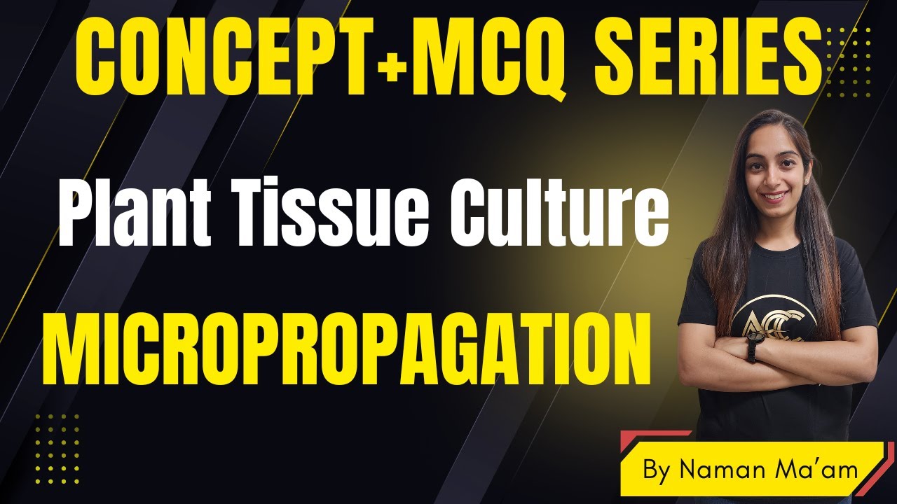 प्लांट टिशू कल्चर और माइक्रोप्रोपेगेशन को 10 रोचक MCQs के साथ समझाया गया है! #37