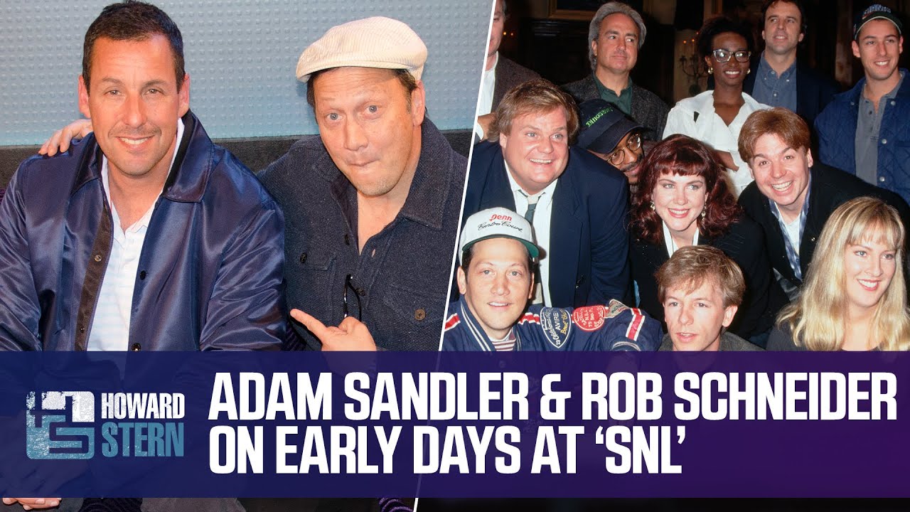 Adam Sandler and Rob Schneider Remember Their Early Years at “SNL” (2017)