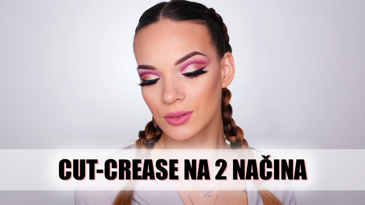 Makeup recept | Cut crease na 2 načina 😂