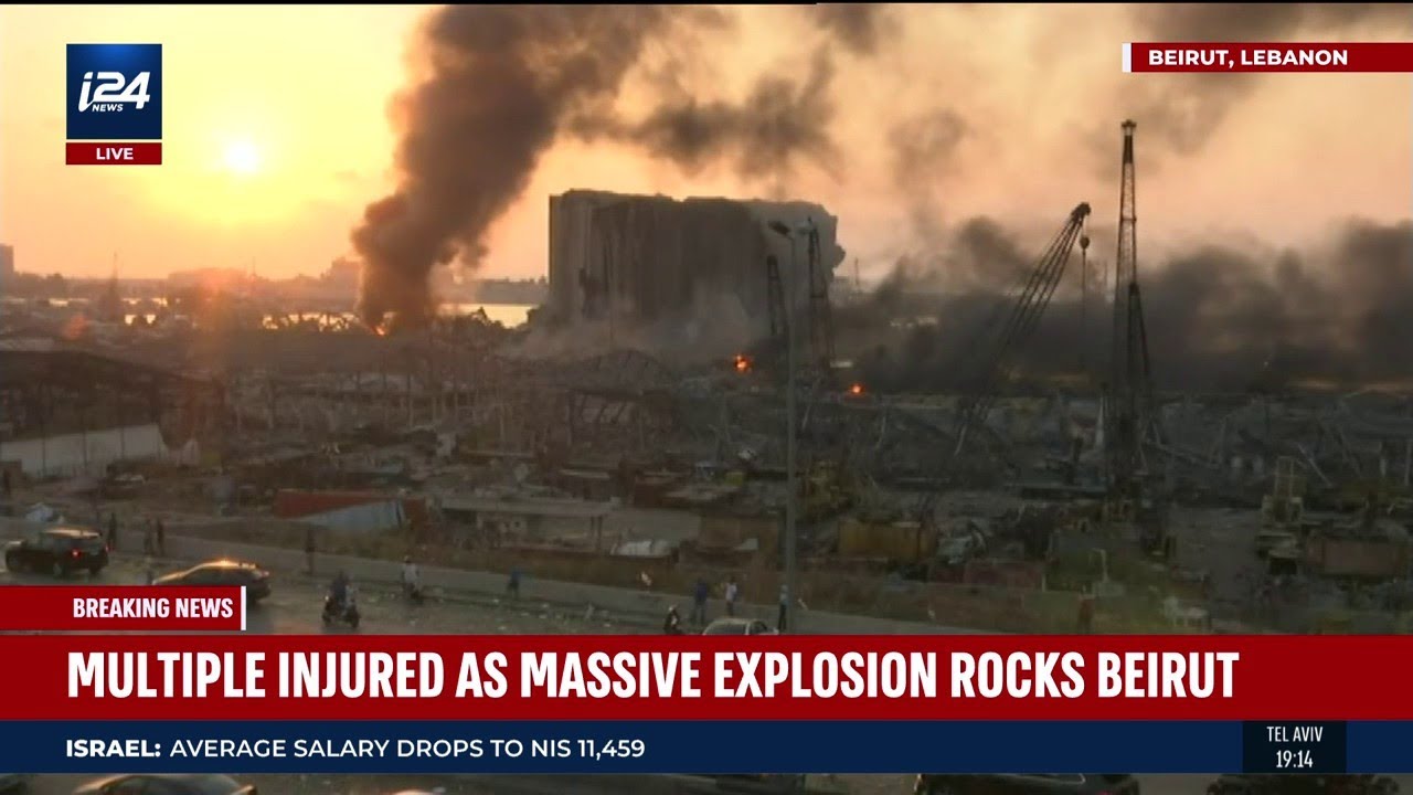 Massive Explosion in Beirut Not Terror-Related, Officials Report
