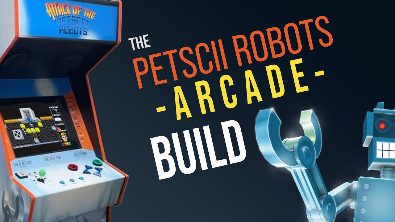 Сборка игрового автомата PETSCII Robots