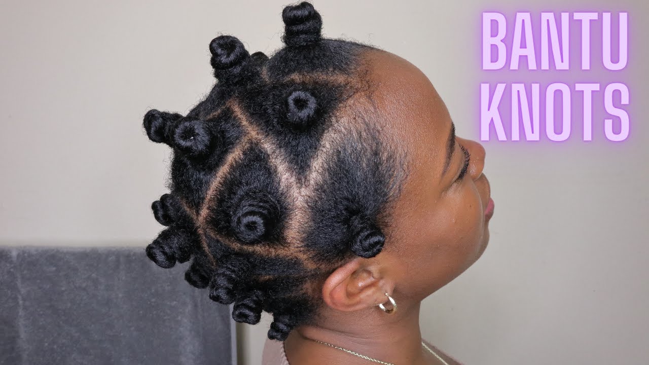 Bantu Knots On 