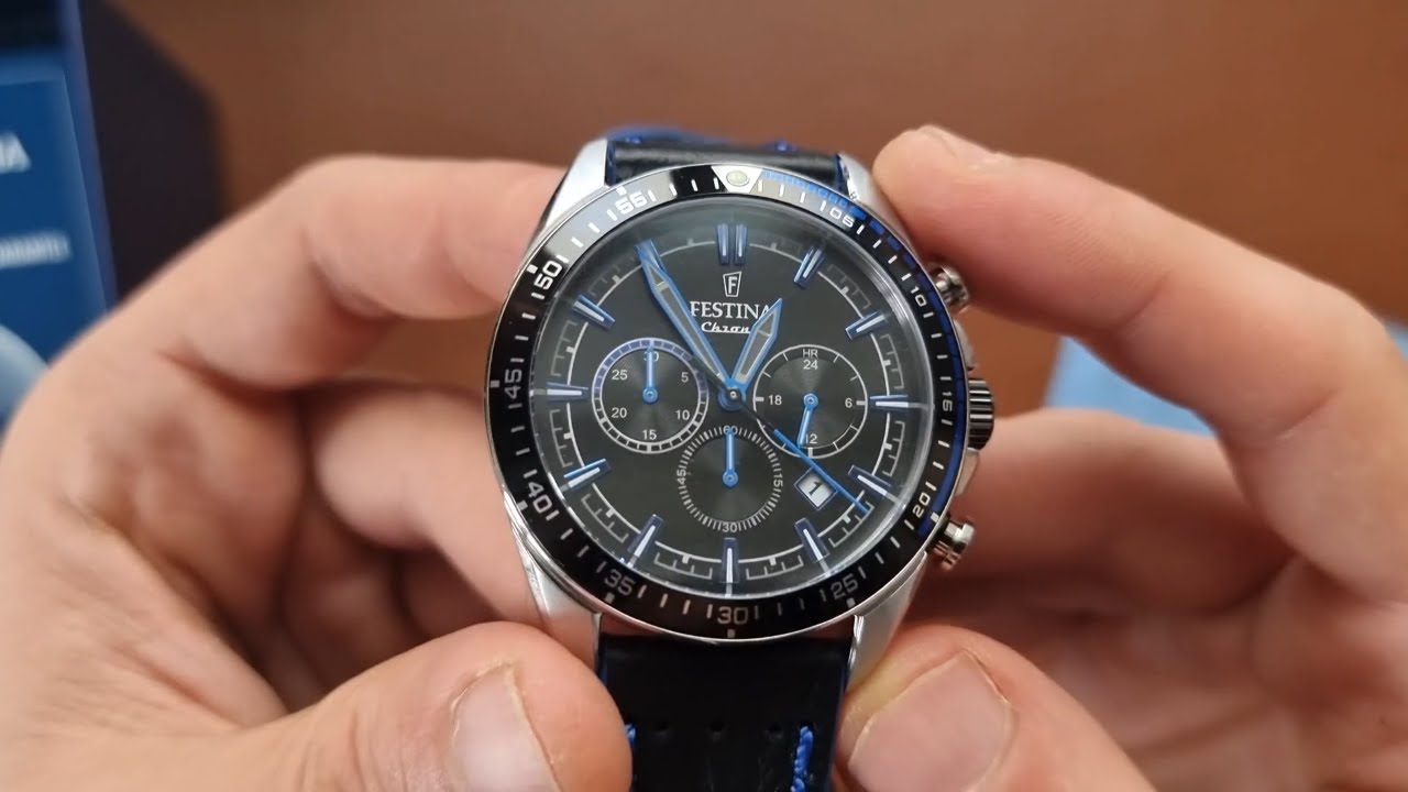 Unboxing  📦 Festina Quartz Chronograph under 150€ (F2037713)