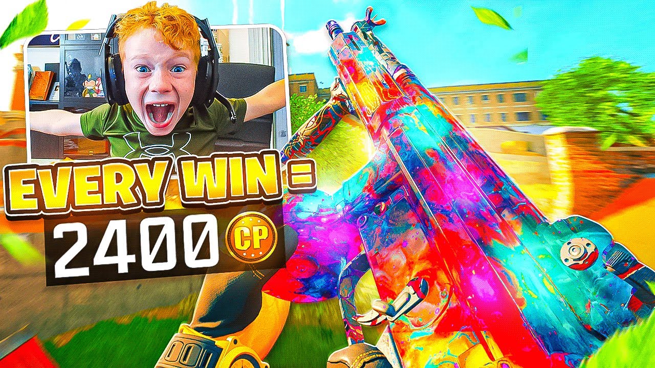 Warzone, But I get 2400 COD Points for EVERY WIN!