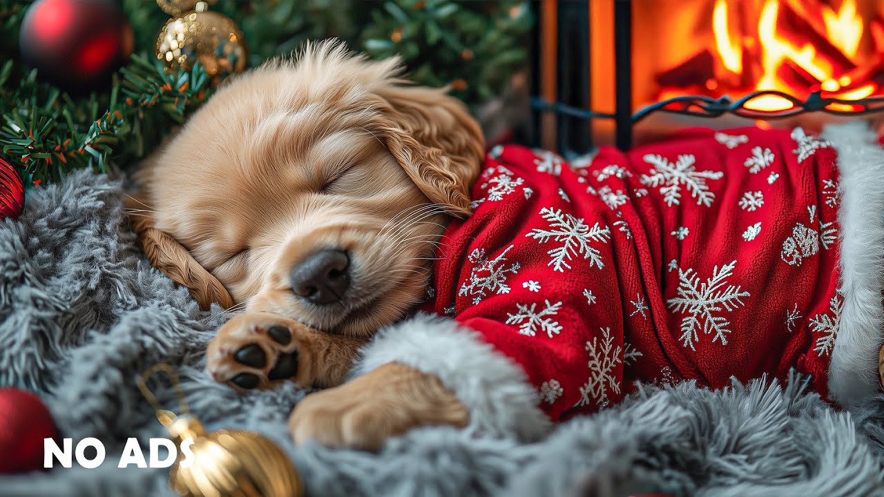 12 ЧАСОВ Музыки для Успокоения Собак 🐶💖🎶 – Релакс от Тревоги Расставания, Без Рекламы 🎅