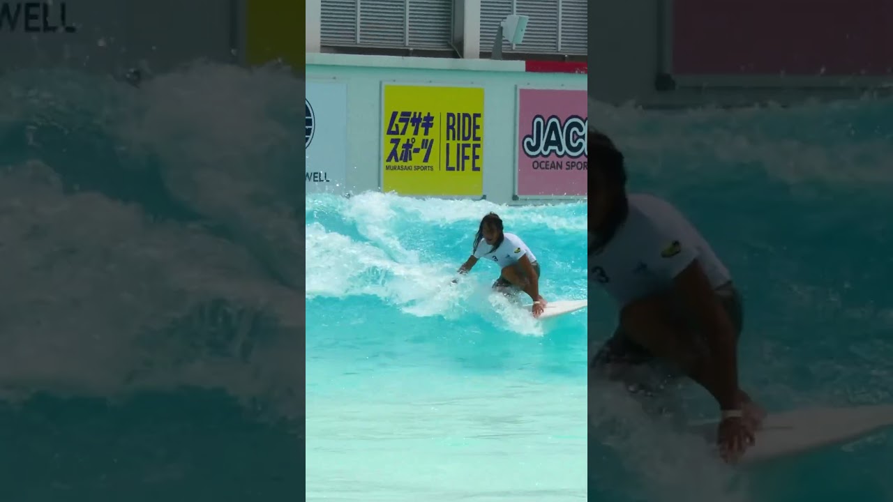 Mr Derrick Disney shredded the intermediate course wave🌊🇯🇵