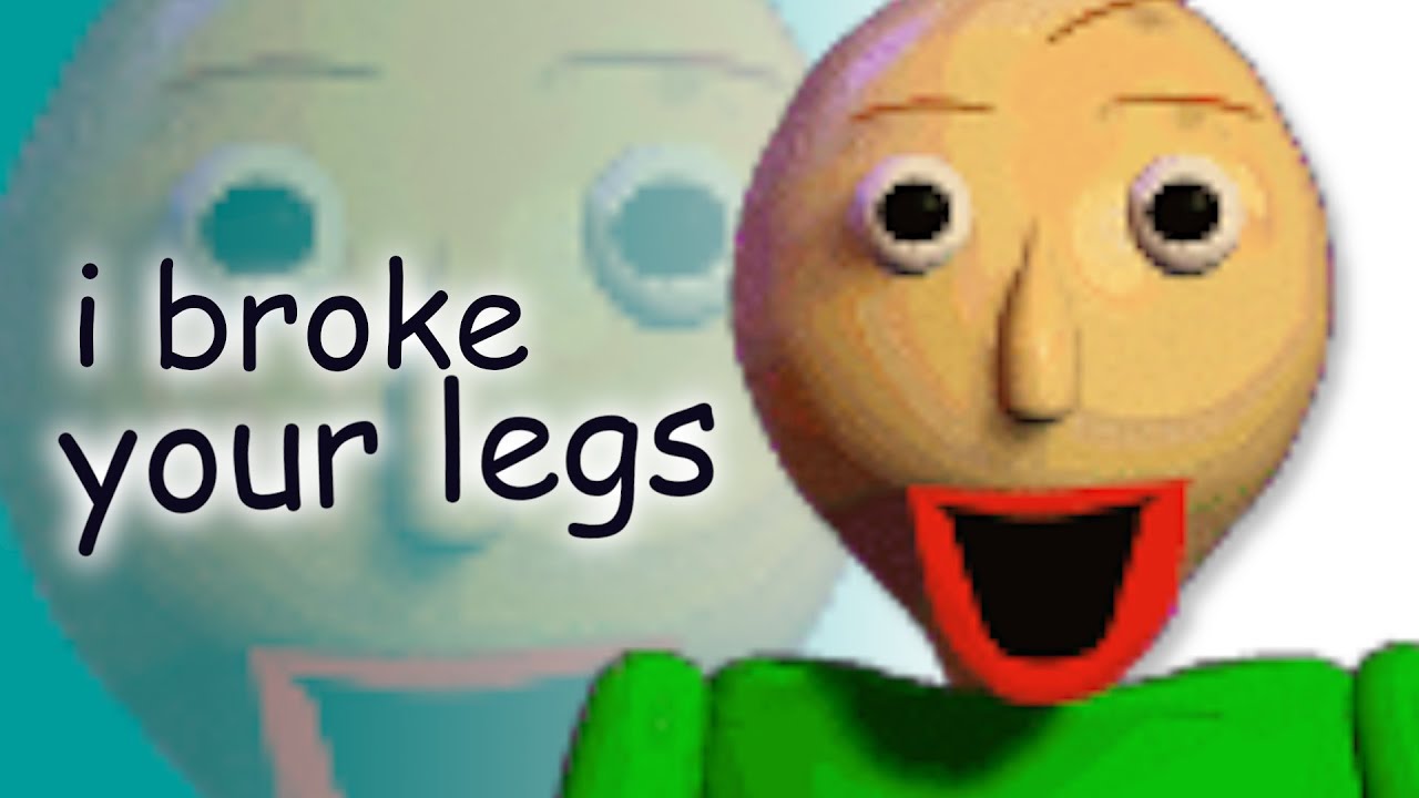 baldi's basics in BROKEN LEGS