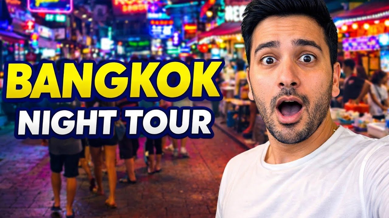 Exploring Bangkok at Night | Thailand Nightlife Vlog🔥🔥😱
