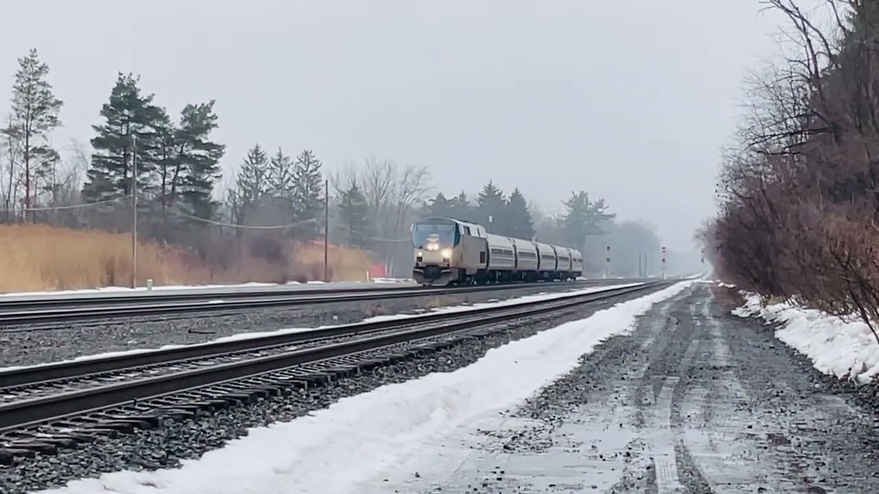 Amtrak 284 going through kirkville led by 97