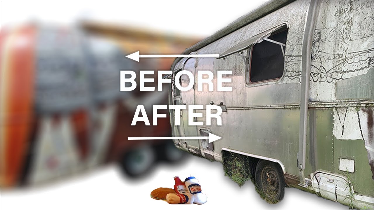 I bought an Airstream... that used to be a hamburger? | Vintage Trailer Renovation |