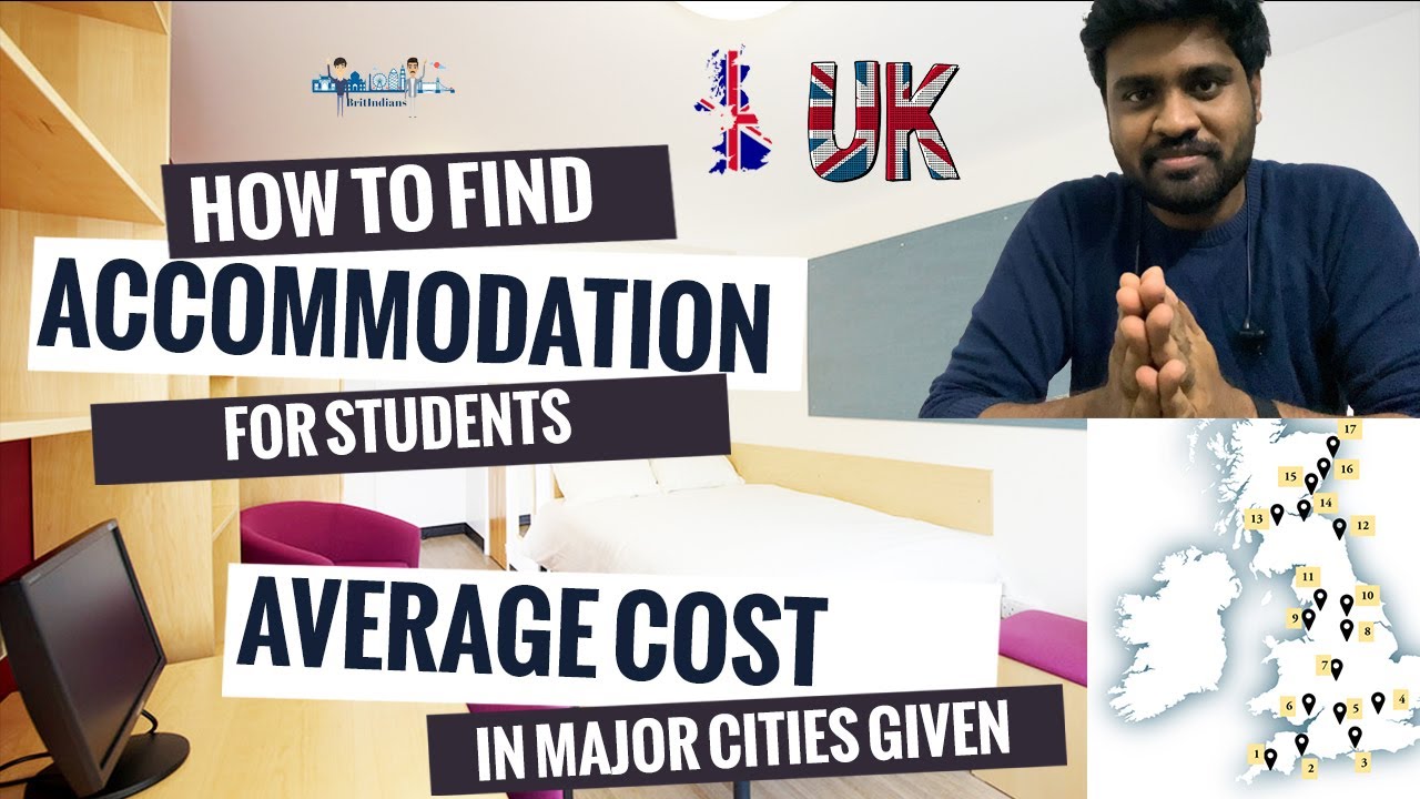 How to find Student Accommodation in UK | Cheap accommodations in UK | Average rent in major cities