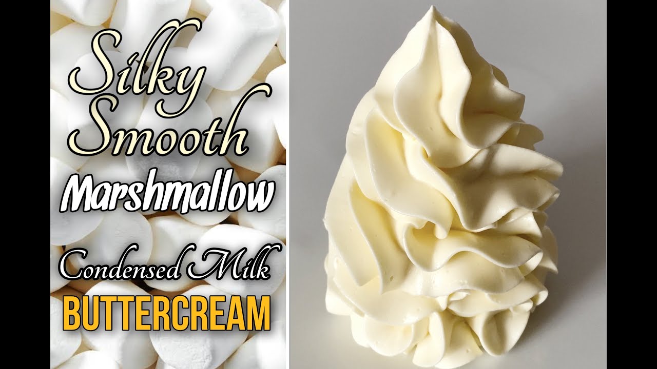 How to make Marshmallow Condensed Milk Buttercream Recipe