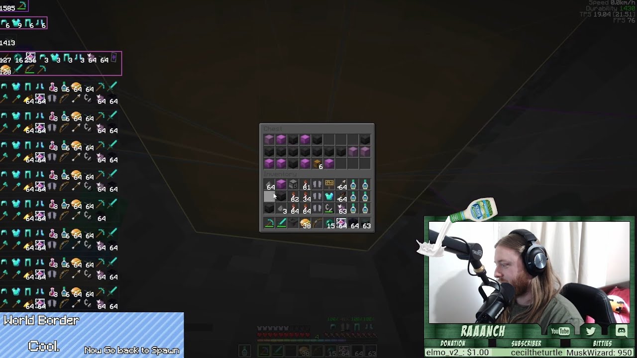 2b2t - Another Mine Shaft Stash Found. Humble Homes. Dupe Stash Hunting 267 (Stream Highlights)