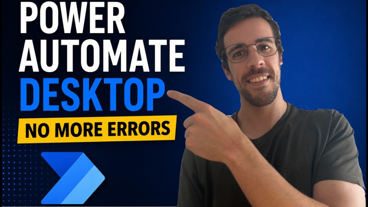 Power Automate Desktop Error Handling Framework