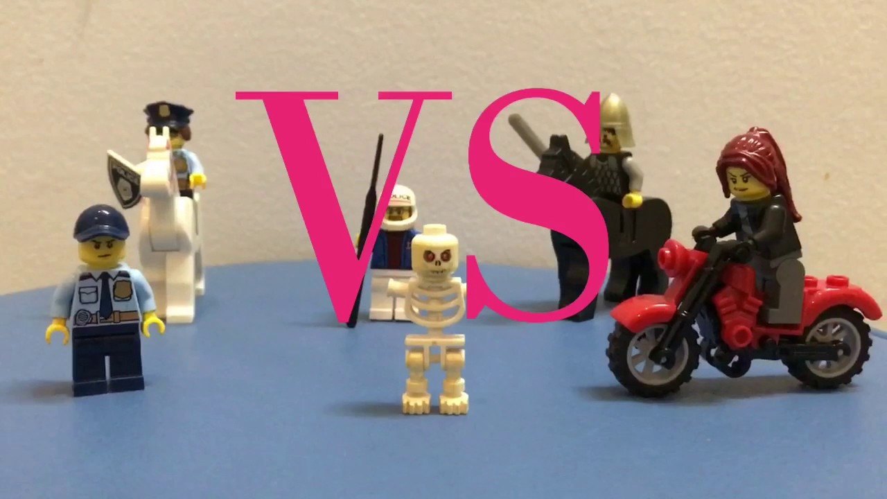 NUNCHAKU destroying LEGO !!!!