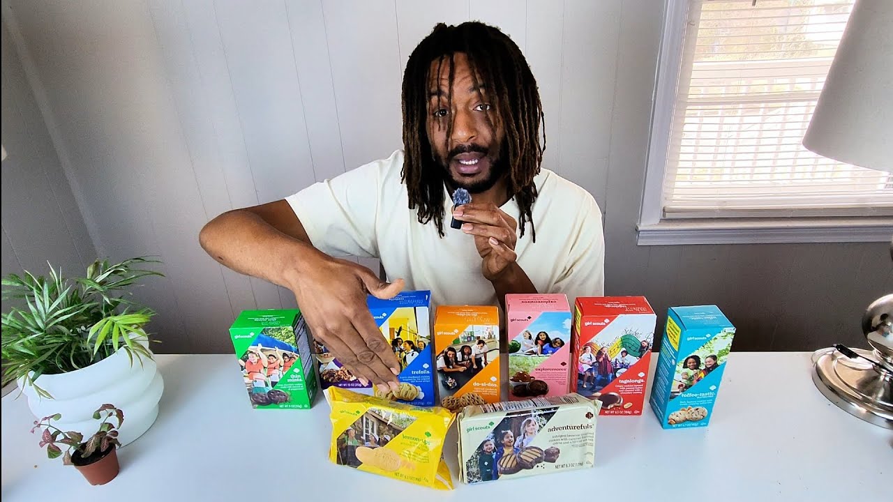 Trying EVERY Girl Scout Cookie of 2026