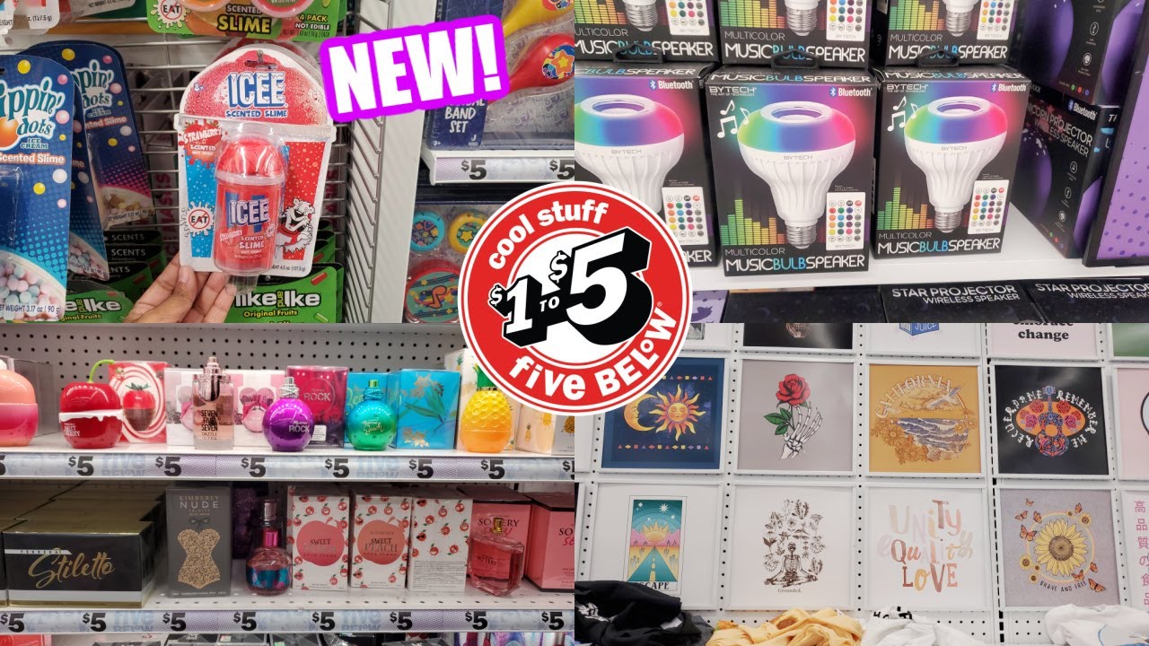 FIVE BELOW SHOPPING VLOG BROWSE WITH ME SUMMER