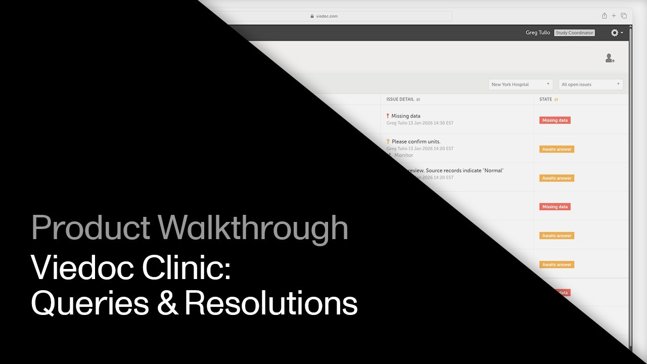 Viedoc Clinic - Queries & Resolutions