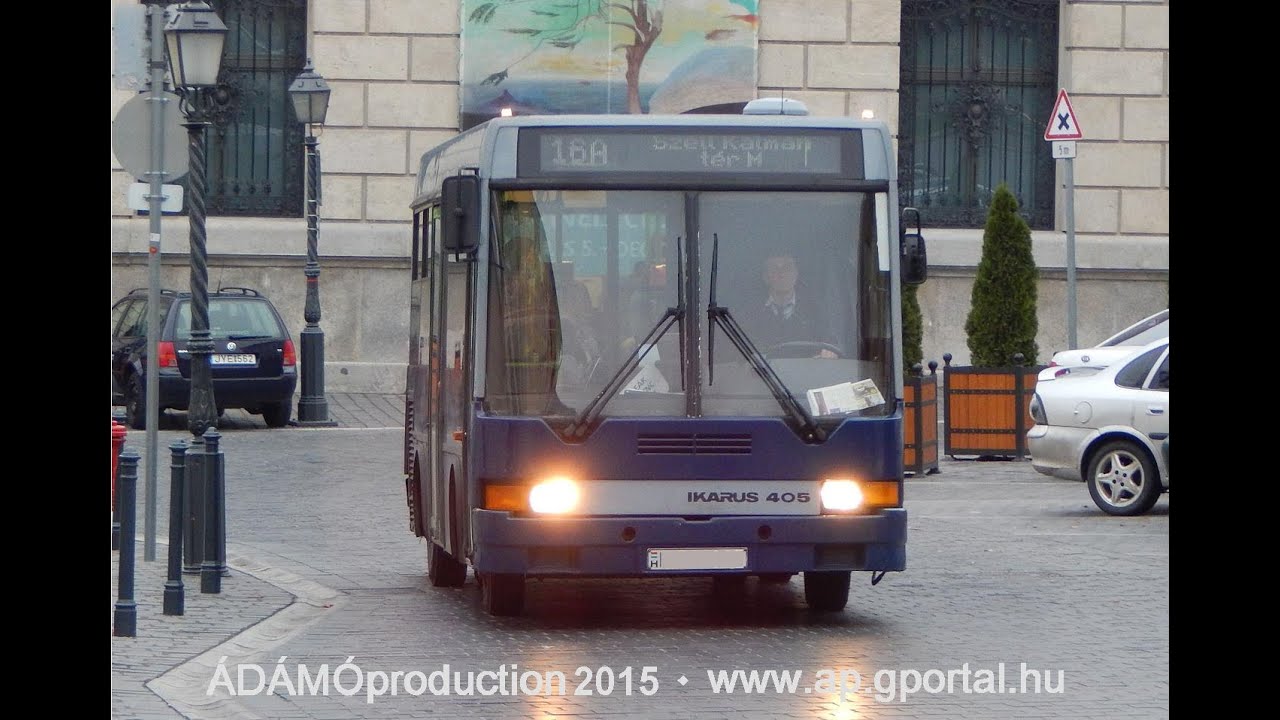 Utazás Ikarus 405-el 16-os vonalon (KPX-926)