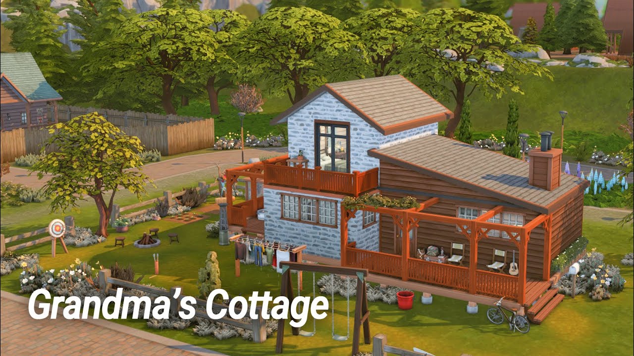 Пора сбавить темп: Домик бабушки в Гибби-Пойнт | The Sims 4, покадровая анимация, без пользовател...