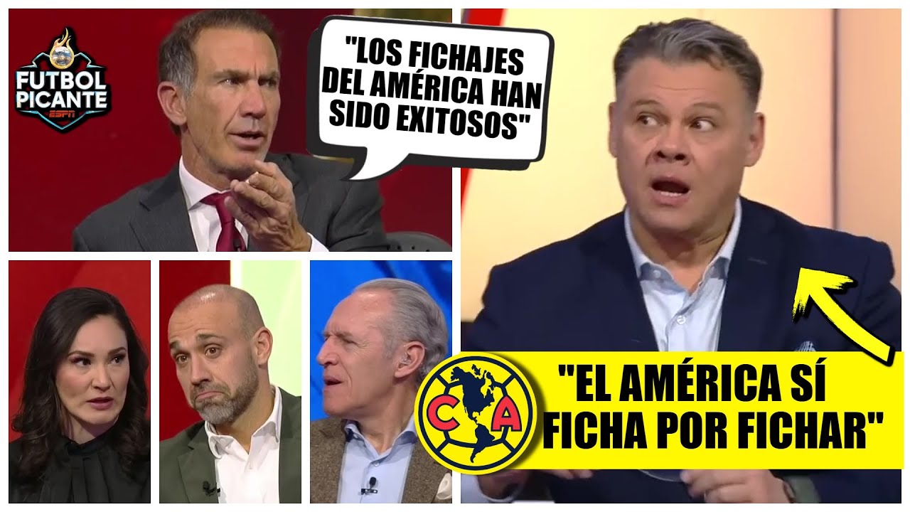 Dionisio Estrada critica malas contrataciones de AMÉRICA y Paco Gabriel lo revienta | Futbol Picante