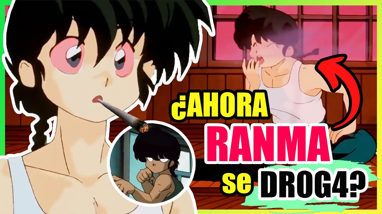 El día que RANMA le entró a las DR0G4S para ser más FUERTE | Ranma 1/2