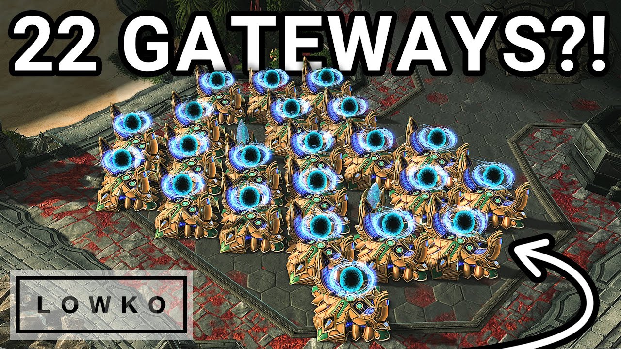 StarCraft 2: herO builds 22(!) Gateways vs ByuN! (Best-of-5)