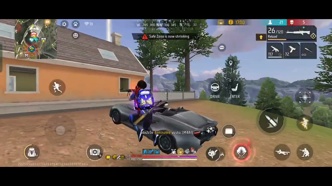 (radhe shyam radhe radhe)solo vs squad Orion free fire 🔥🚒