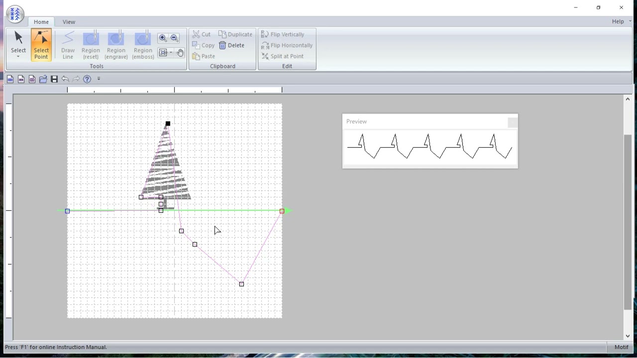 How to Create a Motif Stitch with PE Design 11