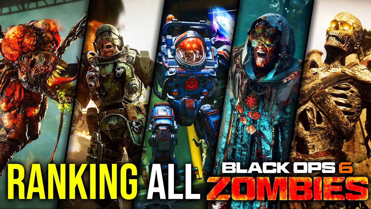Рейтинг всех карт в Black Ops 6 Zombies от худшего к лучшему!!!