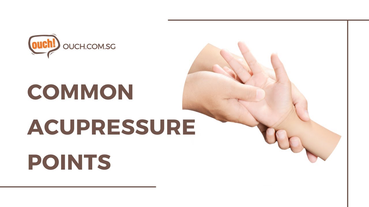 Acupressure - Tai Yang (Headache)
