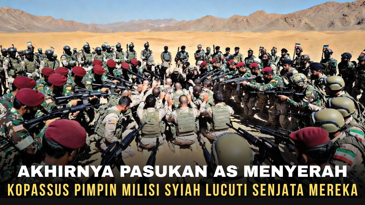 GURUN IRAN BERDARAH !!! KOPASSUS PIMPIN MILISI SYIAH IRAN LAKUKAN INI PADA APSUKAN AMERIKA.