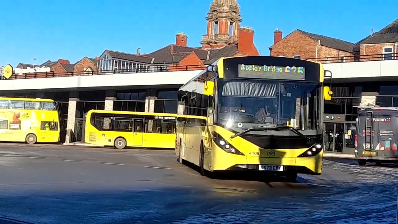 Bus Spotting at Wigan Bus Station 17/1/24