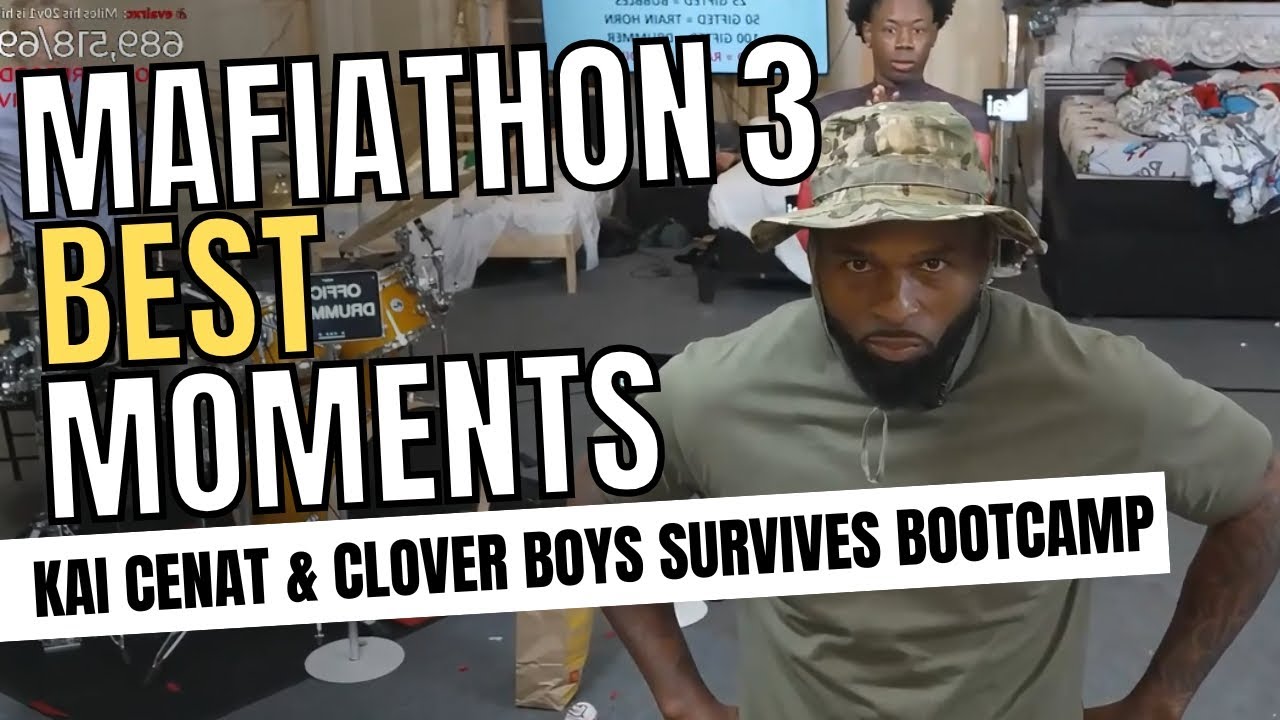 Can Kai Cenat & Clovers Boys Survive The Mafiathon 3 Bootcamp?😂 (Best Moments)