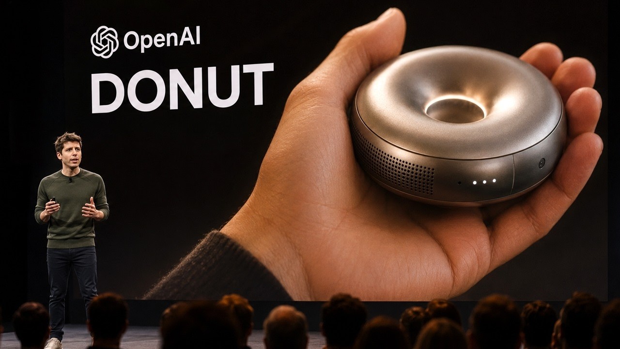 OpenAI&rsquo;s Controversial AI Device Just Leaked&hellip; And It&rsquo;s Literally a Donut