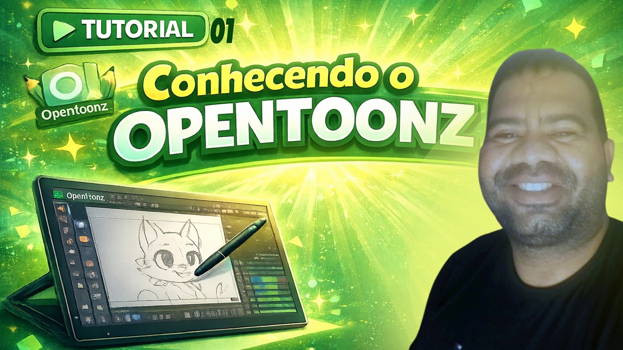 01 - Descobrindo o OpenToonz: O Primeiro Passo para Criar Animes Profissionais