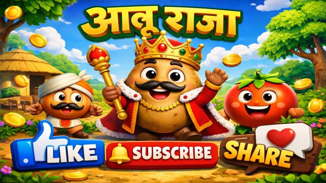 आलू राजा !! Aalu raja ! Rhymes ! Poem ! Balgeet ! Masti kids 