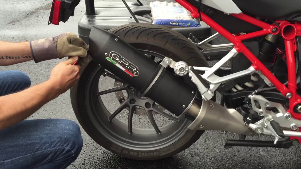 GPR exhaust sound check