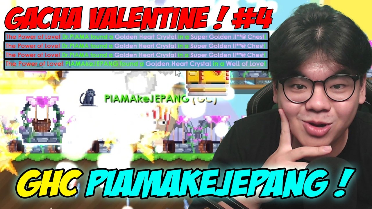 INI MODAL DAN PROFIT PIAMAKKeJEPANG DARI GACHA VALENTINE 2026 - Growtopia Indonesia
