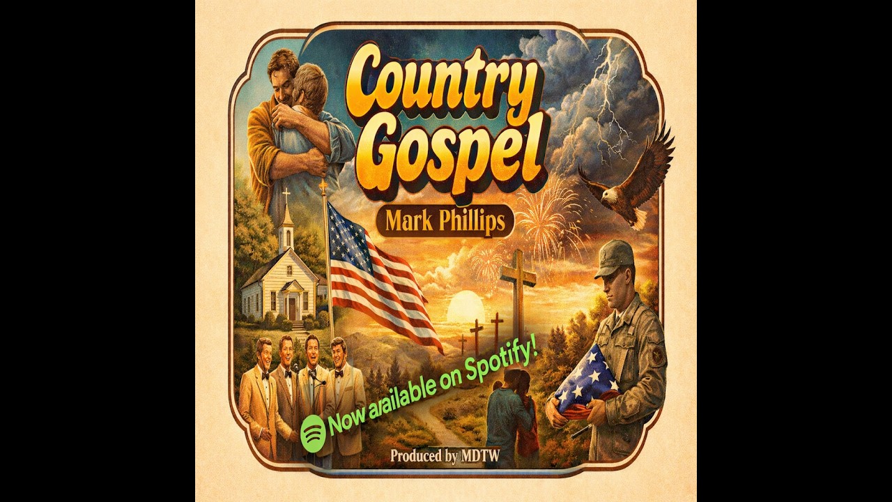 Country Gospel - Now on Spotify!- Mark Phillips Official Video