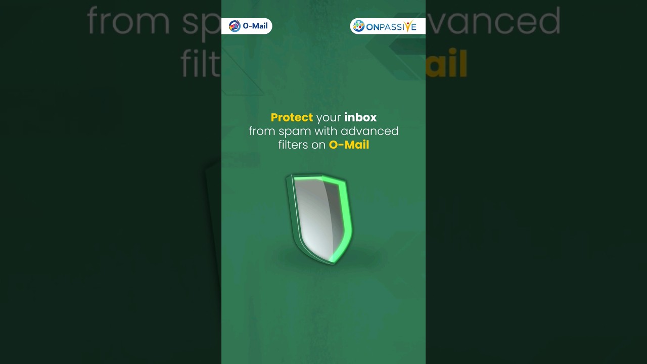 Enjoy spam-free emailing on O-Mail.