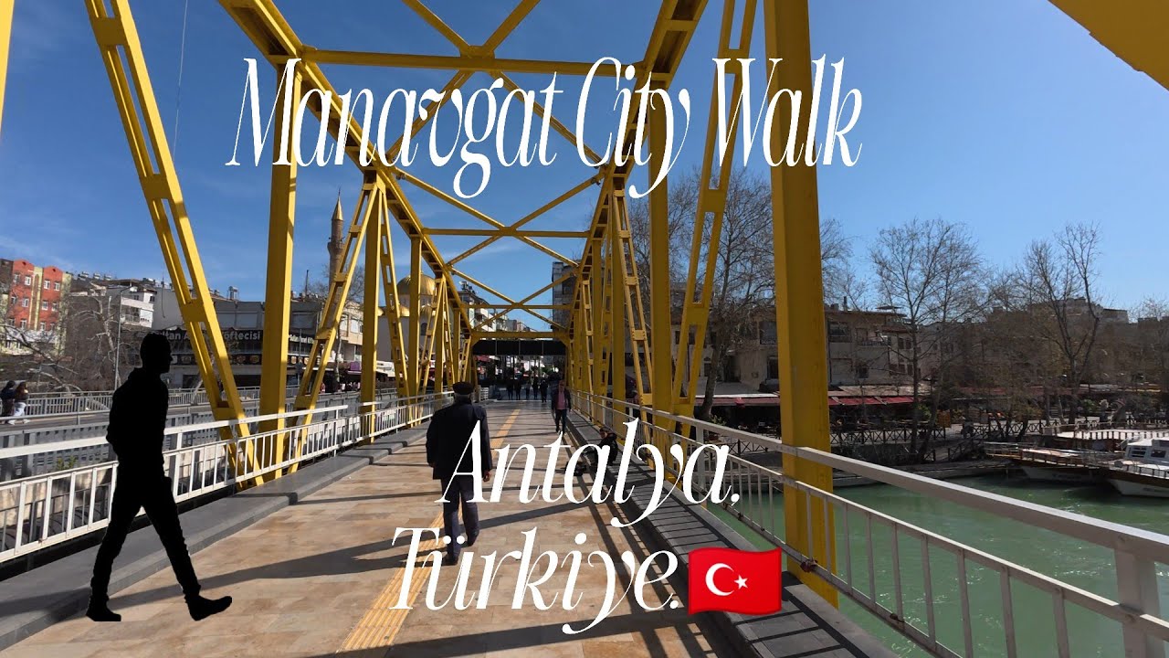 Manavgat City Walk - Antalya, Türkiye. Ambient sounds - Ramadan 2026.