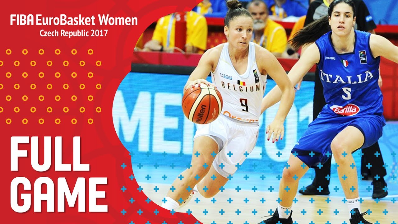 Belgium v Italy - Full Game - Quarter-Final - FIBA EuroBasket Women 2017