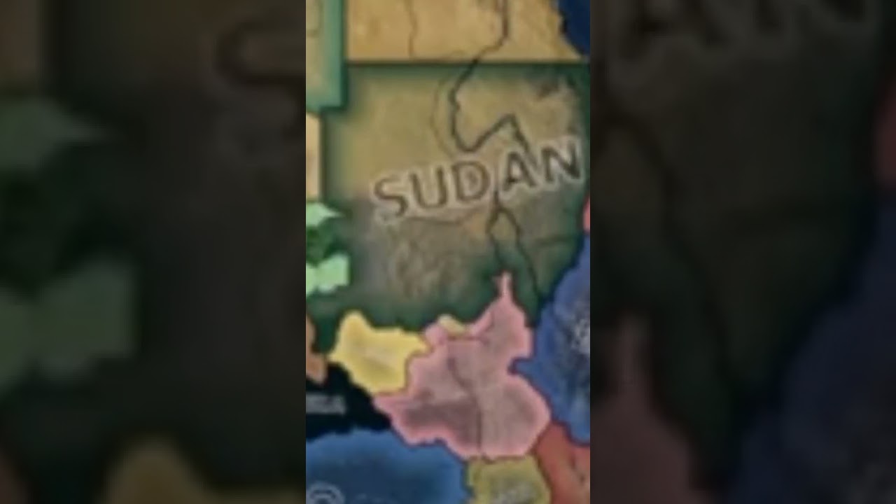 Sudan History #shorts #hoi4 #dab #games