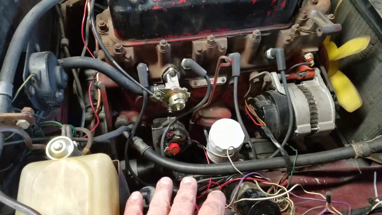 MGB Accuspark hook up, wiring diagram failure part 1