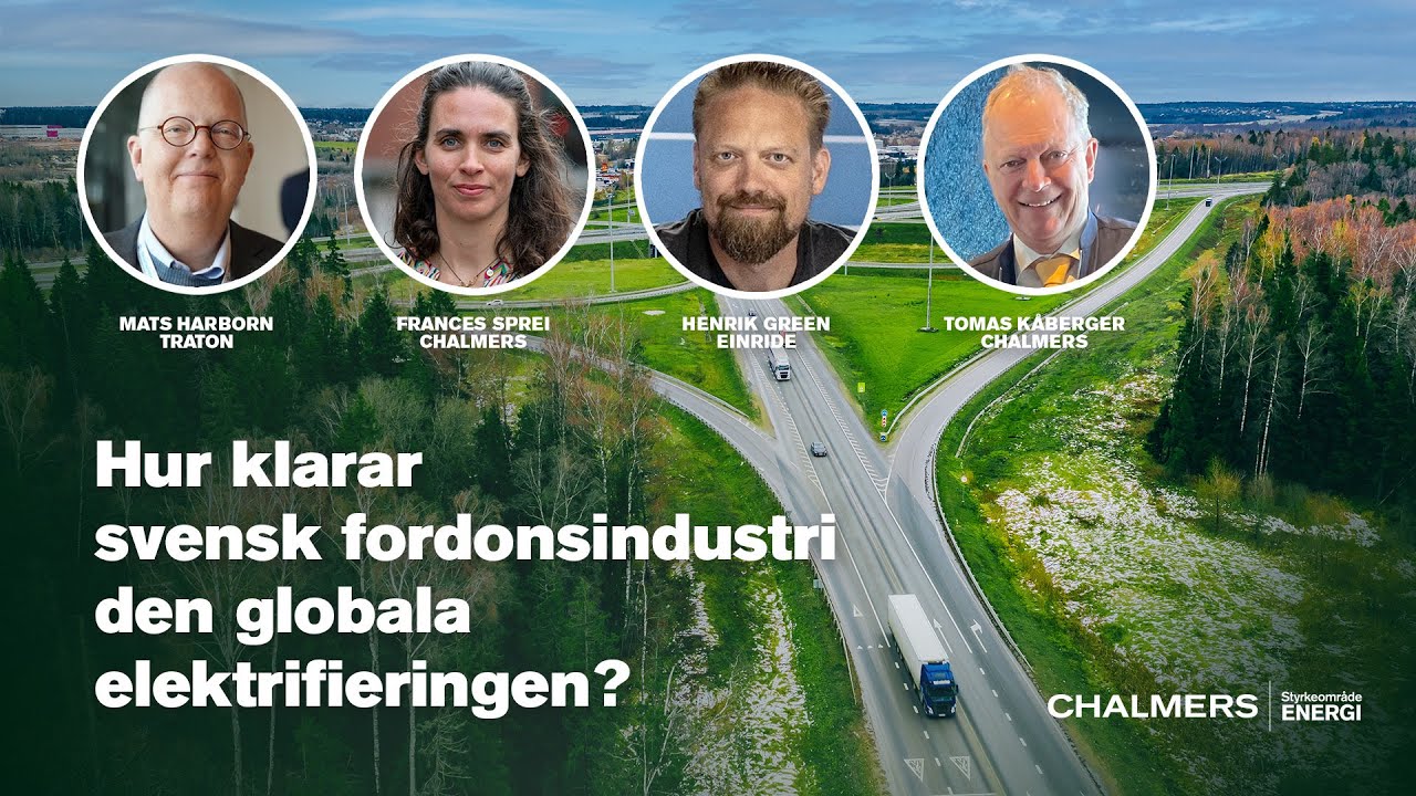 Hur klarar svensk fordonsindustri den globala elektrifieringen