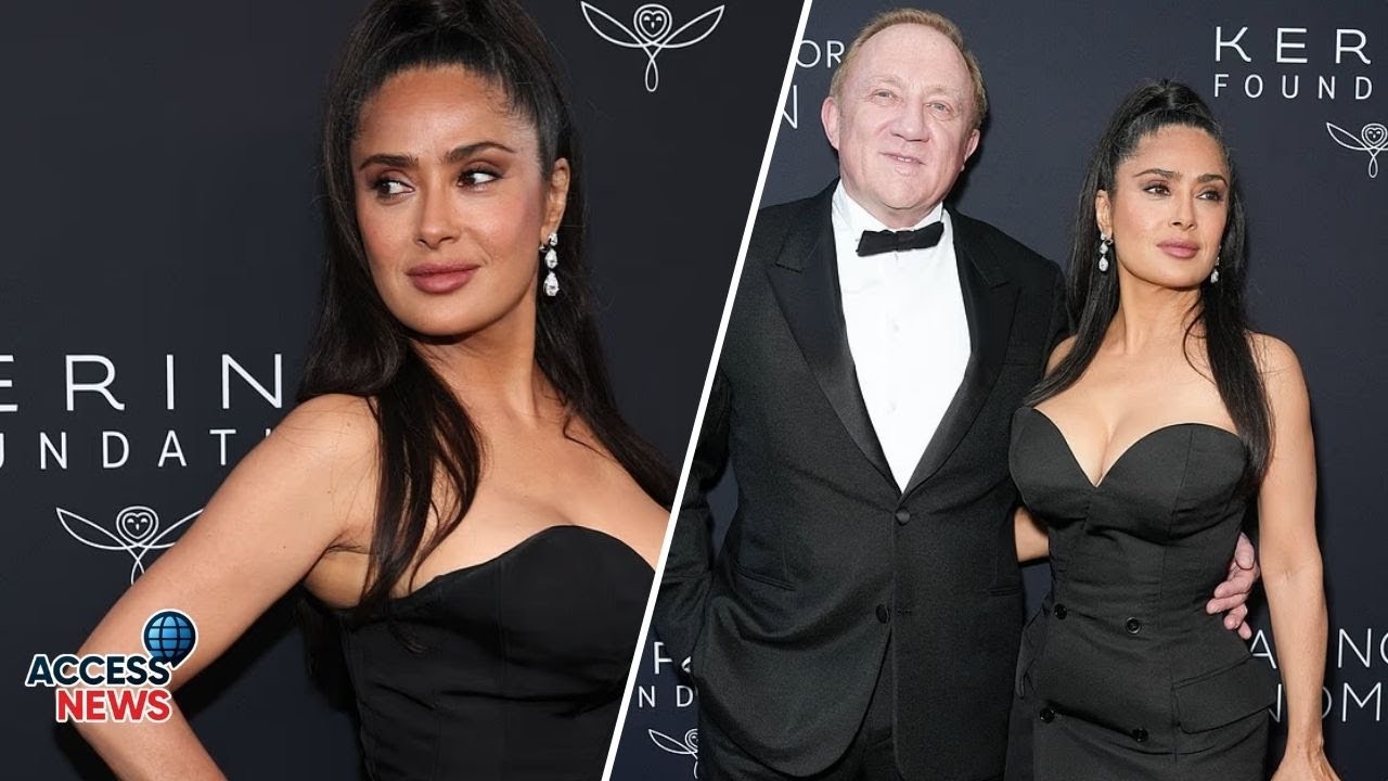 🌹 Salma Hayek Stuns at 59 ✨ Inside the Star-Studded NYC Gala 🌟