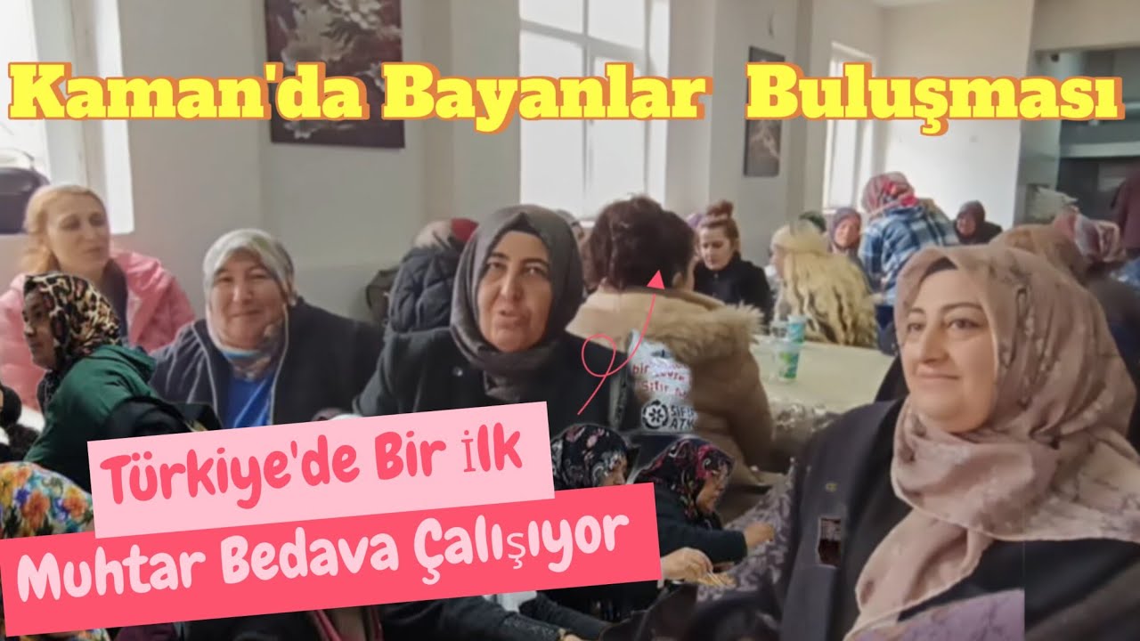 Türkiye'de Bir İlk Muhtar Bütün  Maaşını Mahallesine Harcıyor #kırşehir #kaman #bayan 