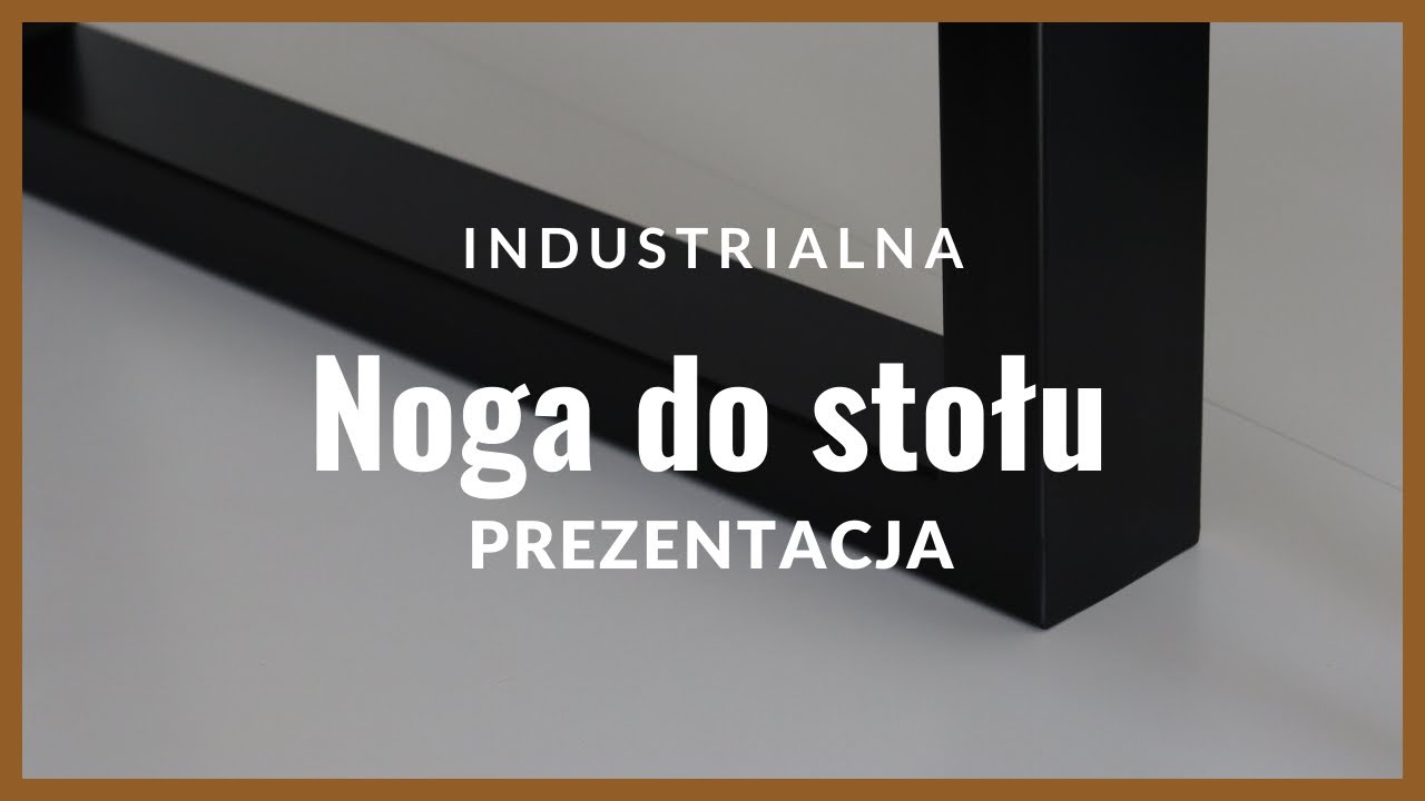 Nogi do stołu LOFT - Noga w kształcie litery U