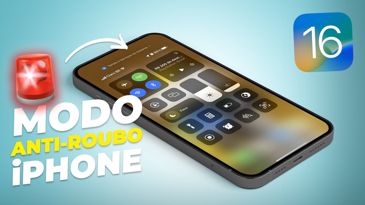 Ative agora! MODO ANTI-ROUBO do iPhone e EVITE o PIOR | iOS 16 dicas e truques